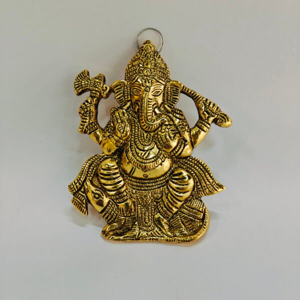 Ganesha Hanging - Metal Finish