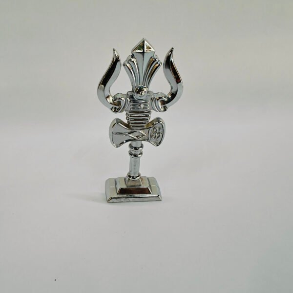 Heavy Silver Trishul - Big