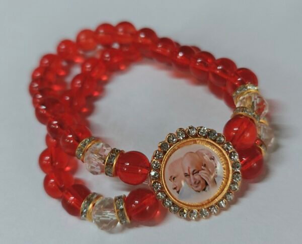 Guru Ji Bracelet - Double Layered - Red